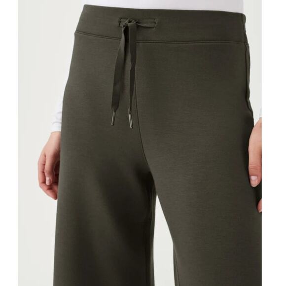 π Spanx AirEssentials Wide-Leg Lounge Pants β Olive Green, Size XL π - Picture 8 of 10